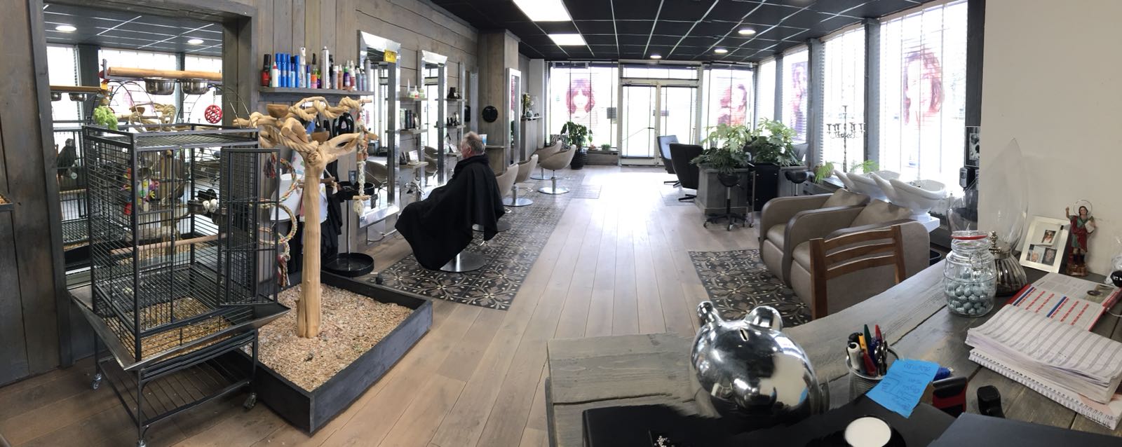 Nieuw interieur bij kapper Gory